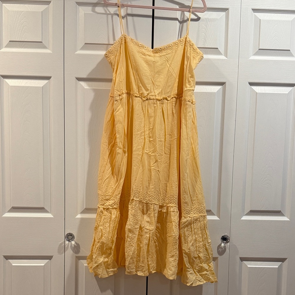 J. Crew Light Yellow Dress